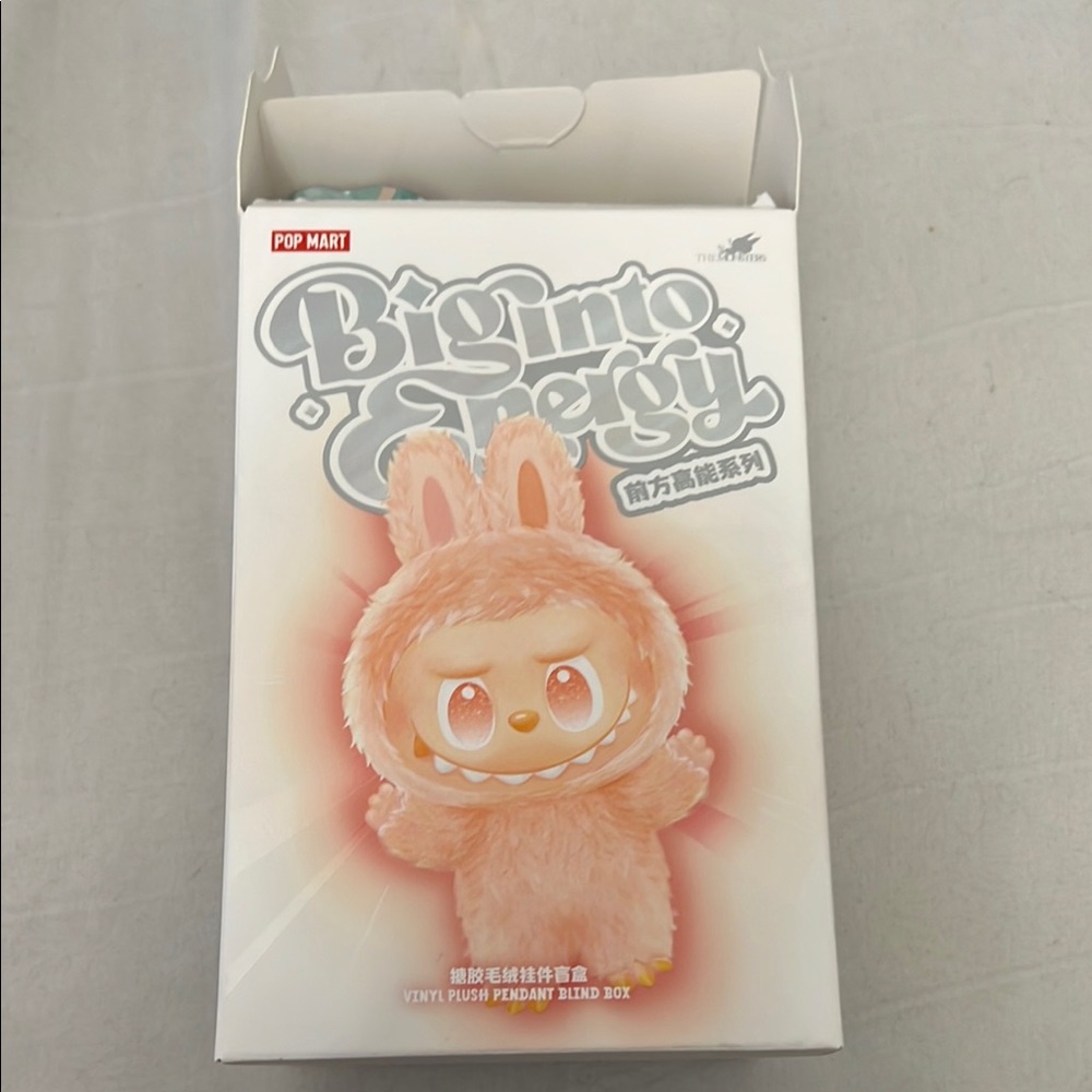 Authentic Labubu big into energy, Pop Mart The Monsters unboxed never use (Love)